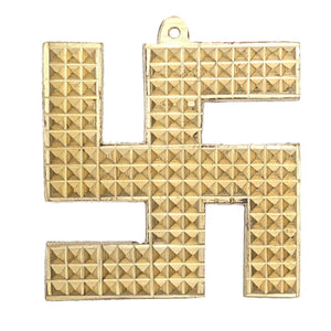 Panchdhatu Pyramid Swastik Vastu Remedies for Home, Office - Goodluck, Auspicious, Religious symbols | Pooja Idols | Home Decor