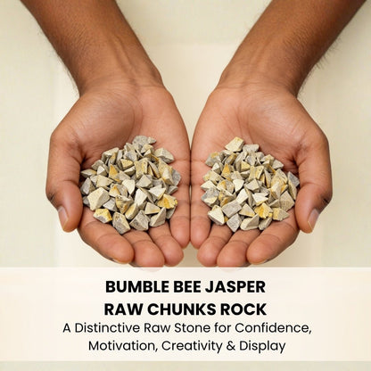 Bumble Bee Jasper raw rock chunks with a total weight of 1,000 grams