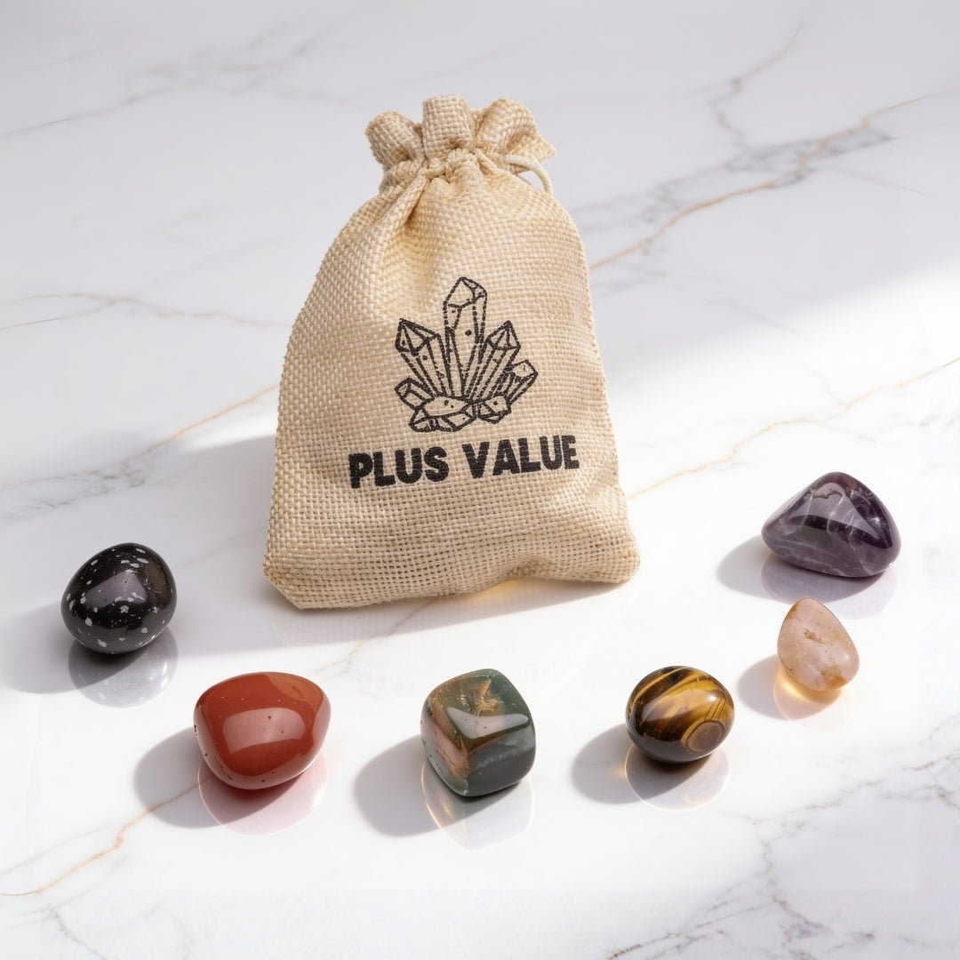 Business Prosperity Pocket Crystal Bag - plusvalueindia