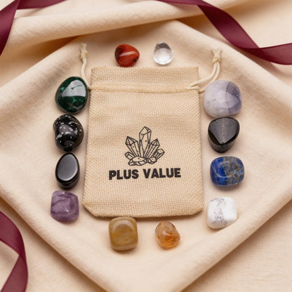 Business Success and Financial Wealth Crystal Bag - plusvalueindia