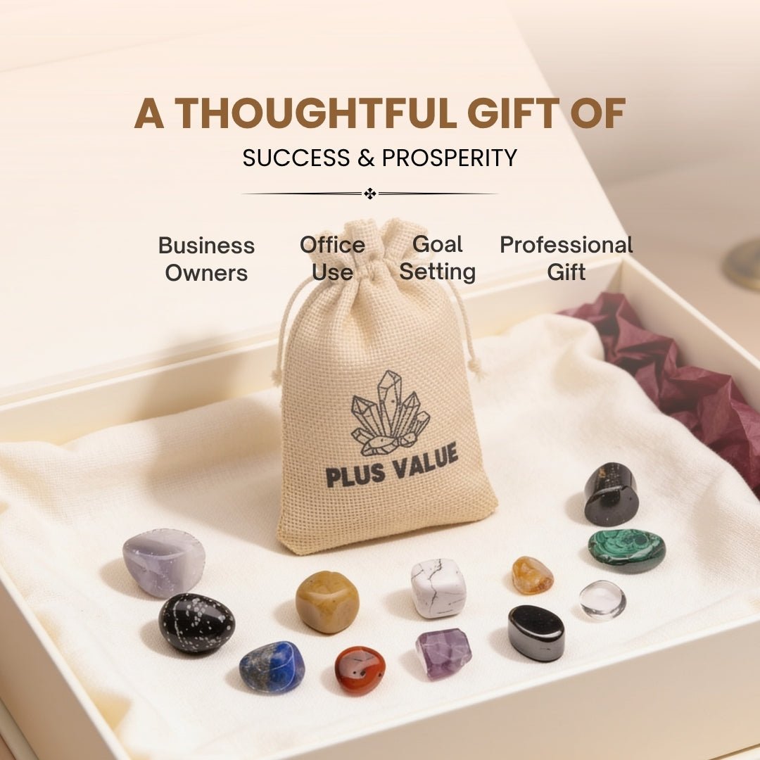 Business Success and Financial Wealth Crystal Bag - plusvalueindia