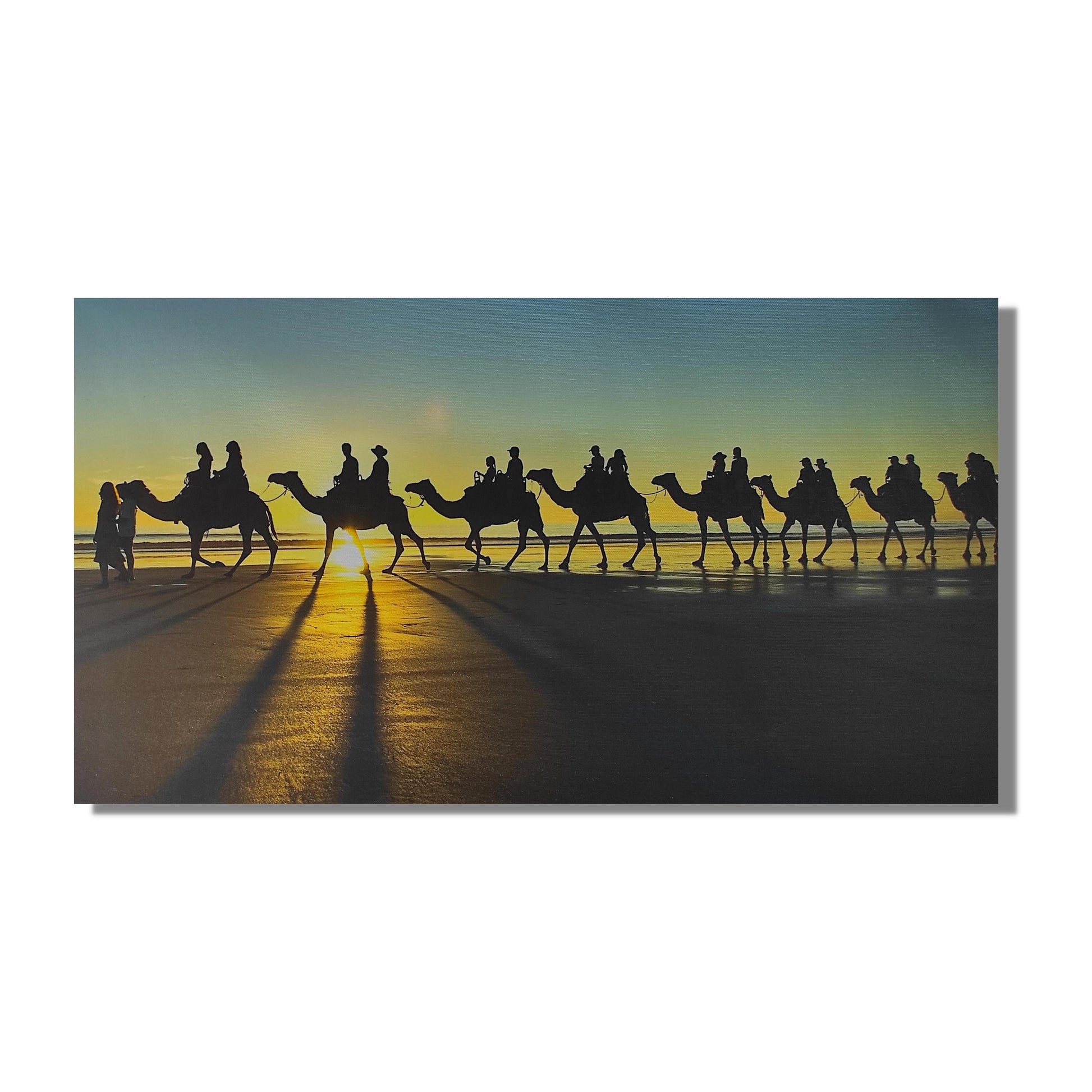 camel painting on canvas for vastu feng shui