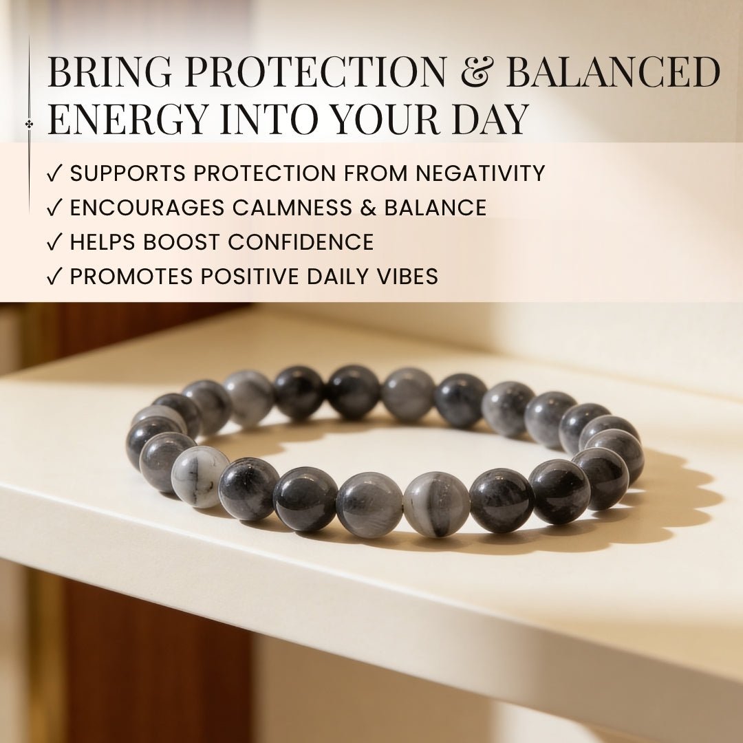 Cat Eye Stone Bracelet - plusvalueindia