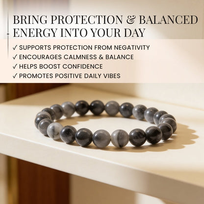 Cat Eye Stone Bracelet - plusvalueindia