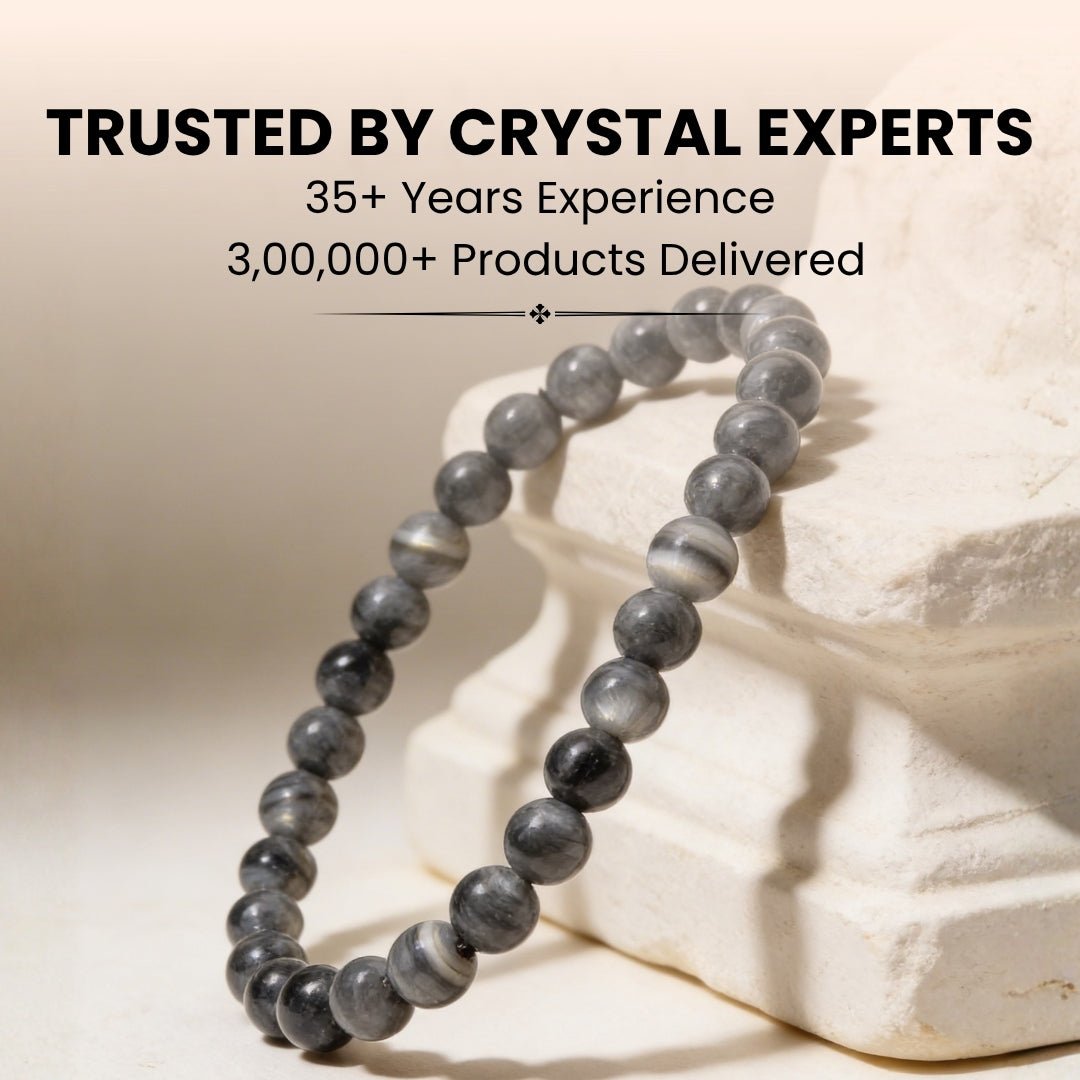 Cat Eye Stone Bracelet - plusvalueindia