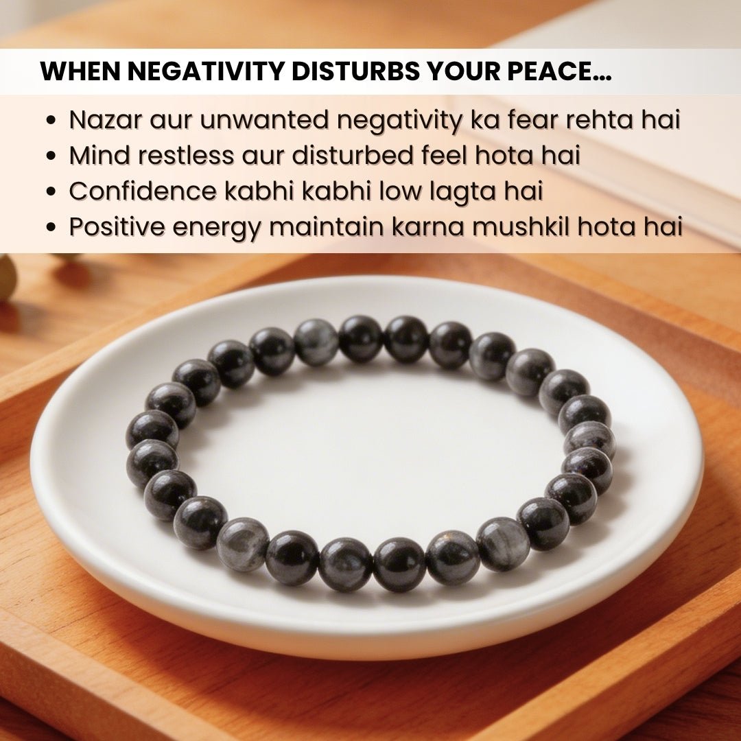 Cat Eye Stone Bracelet - plusvalueindia