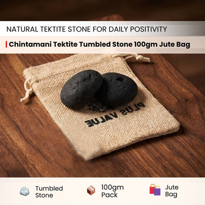 Tektite Tumbled Stone Pebbles - plusvalueindia