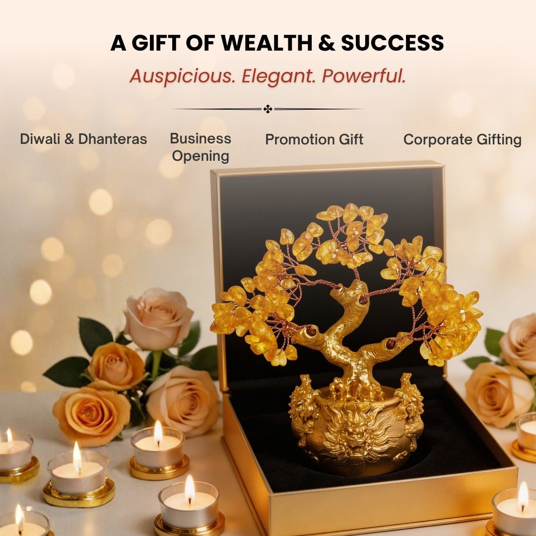 money tree corporate Citrine Crystal Money Tree