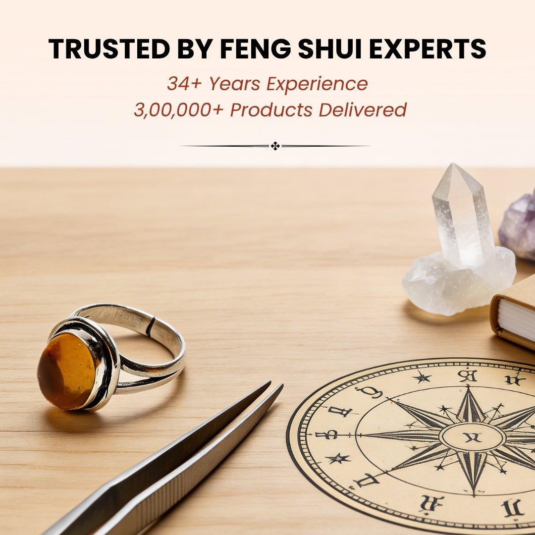 Citrine Ring for Financial Money & Wealth Luck - plusvalueindia