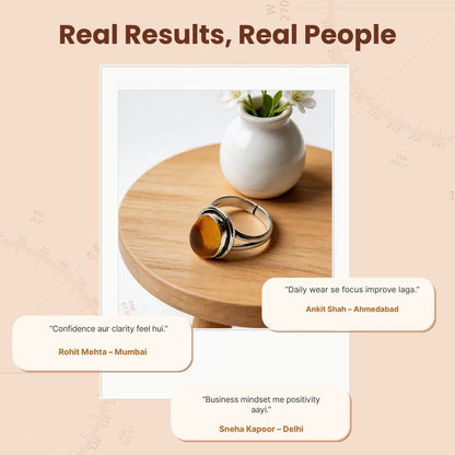Citrine Ring for Financial Money & Wealth Luck - plusvalueindia