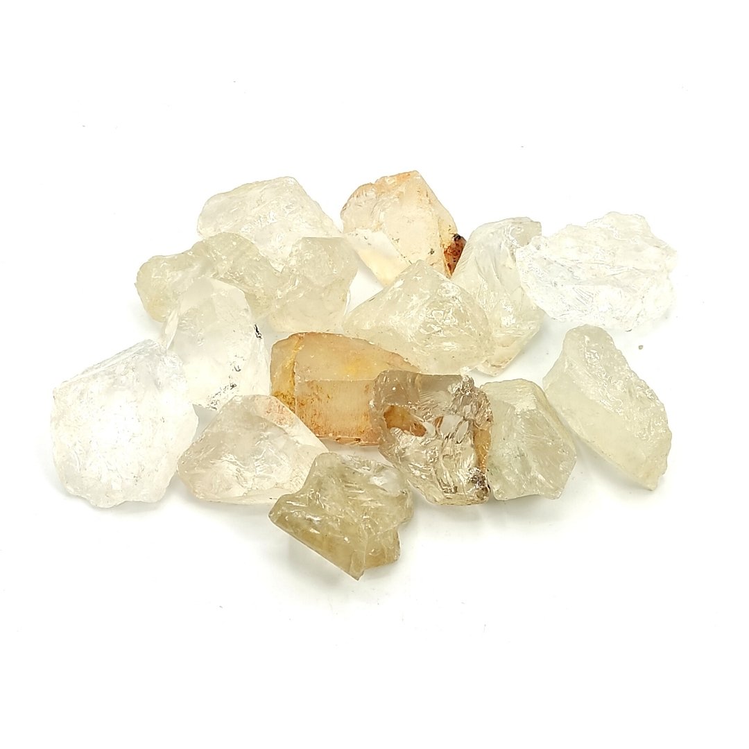 clear quartz crystal natural chunks raw stone