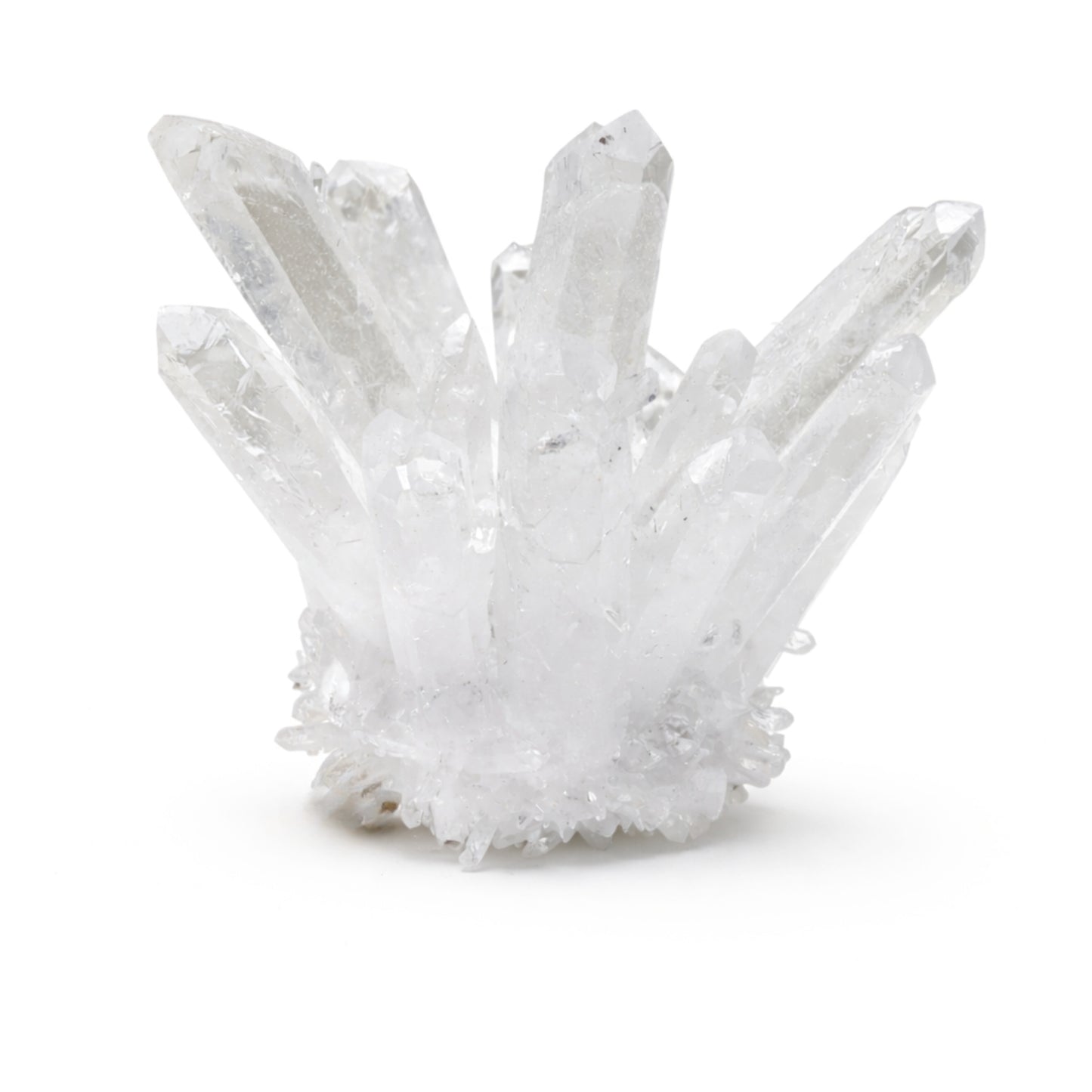 Clear Quartz Crystal Cluster Geode For Positive Energy, Vastu Defects