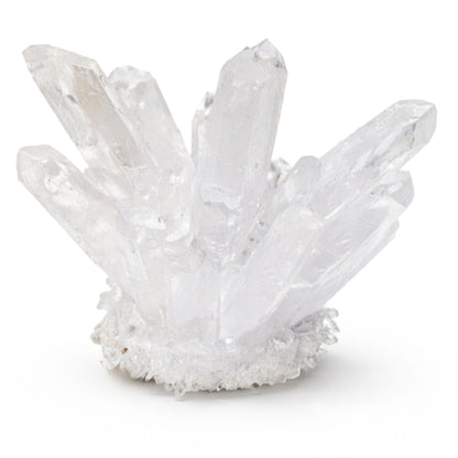 Clear Quartz Crystal Cluster Geode For Positive Energy, Vastu Defects
