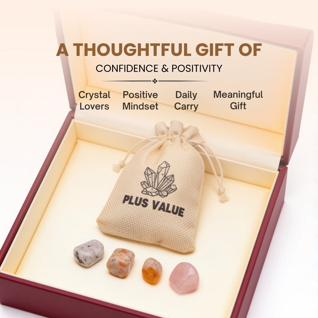 Confidence and Self Esteem Crystal Bag - plusvalueindia