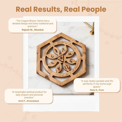 Copper Bhaum/Bhoum Yantra for South, South West Main Door Entrance Vastu Dosh Nivaran Remedies - plusvalueindia