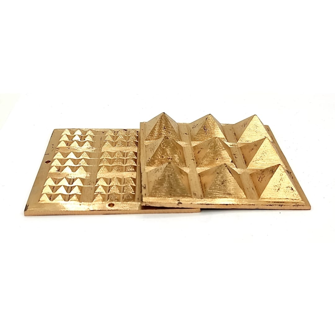 copper pyramid centra plate and energy plate