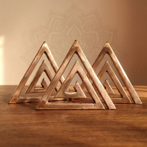 Copper Helix 6 inch for Vastu - South-East Cut & Dosh Remedy for Home, Office & Plot - plusvalueindia