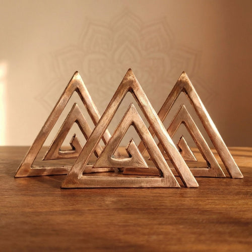 Copper Helix For South East Cut, Main Door Entrance, Toilet, Bedroom Vastu Dosh Cut Extension Defects at Home, Office, Plots (3pcs Set) - plusvalueindia