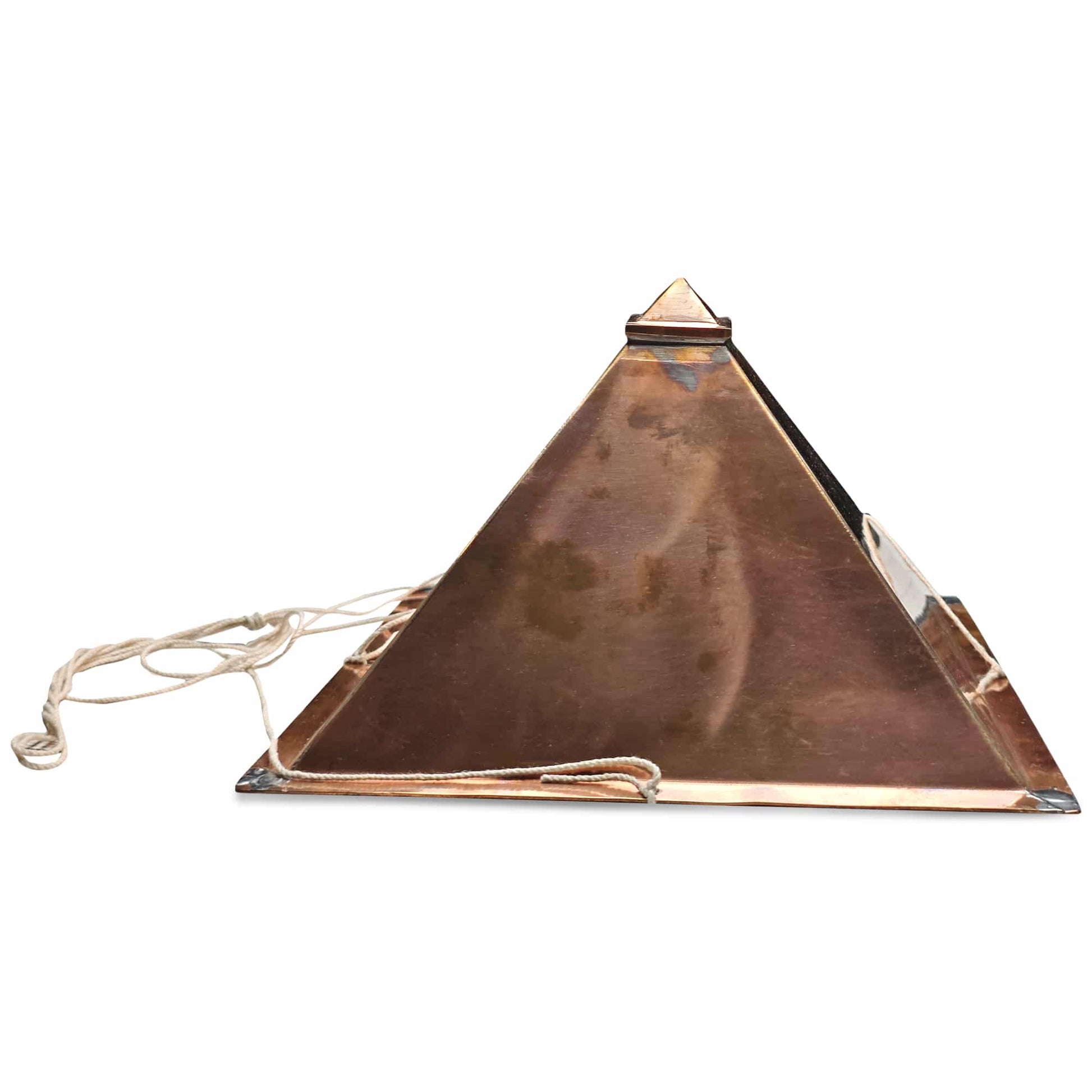 copper meditation pyramid hanging vastu product