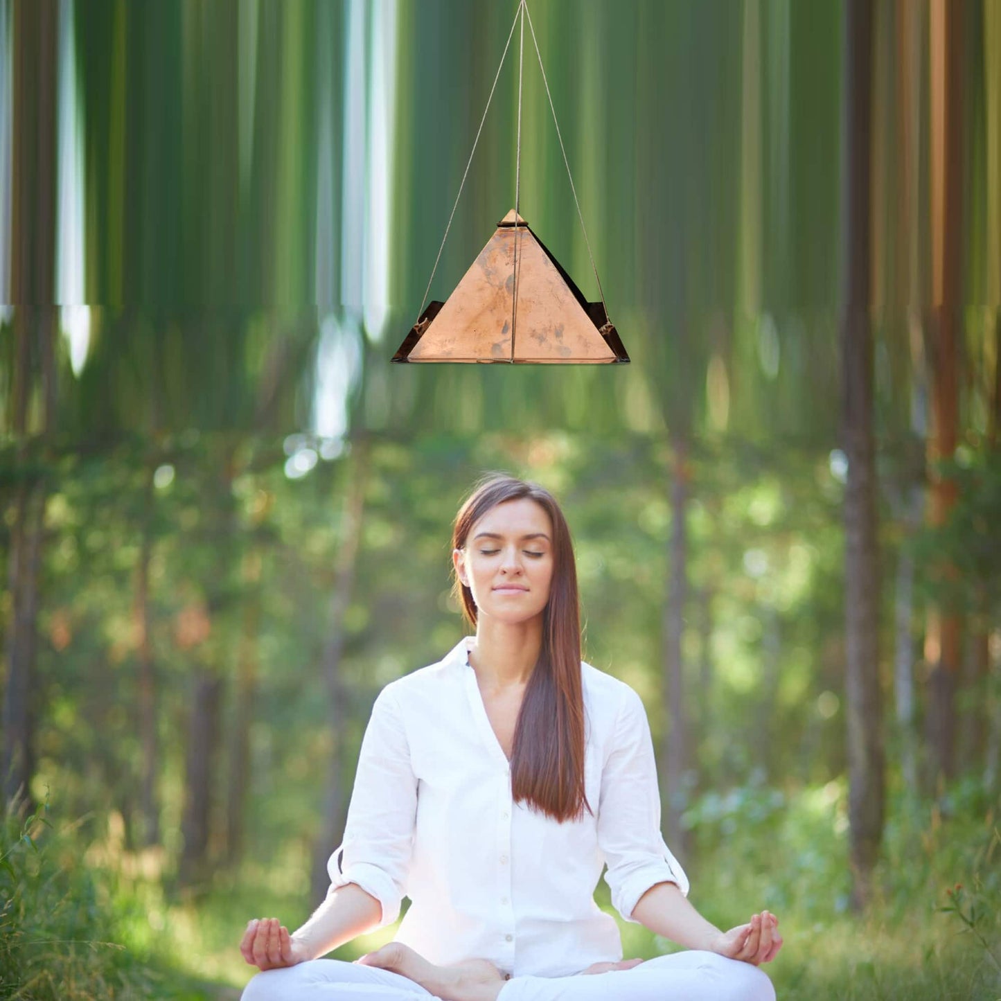 copper meditation pyramid hanging vastu remedies