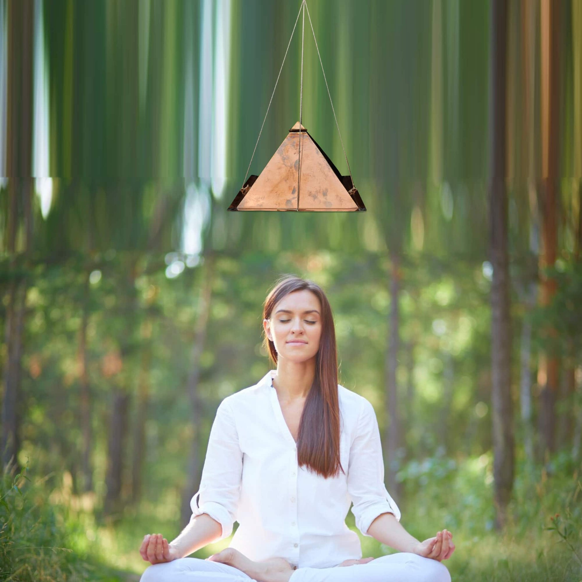 copper meditation pyramid hanging vastu remedies