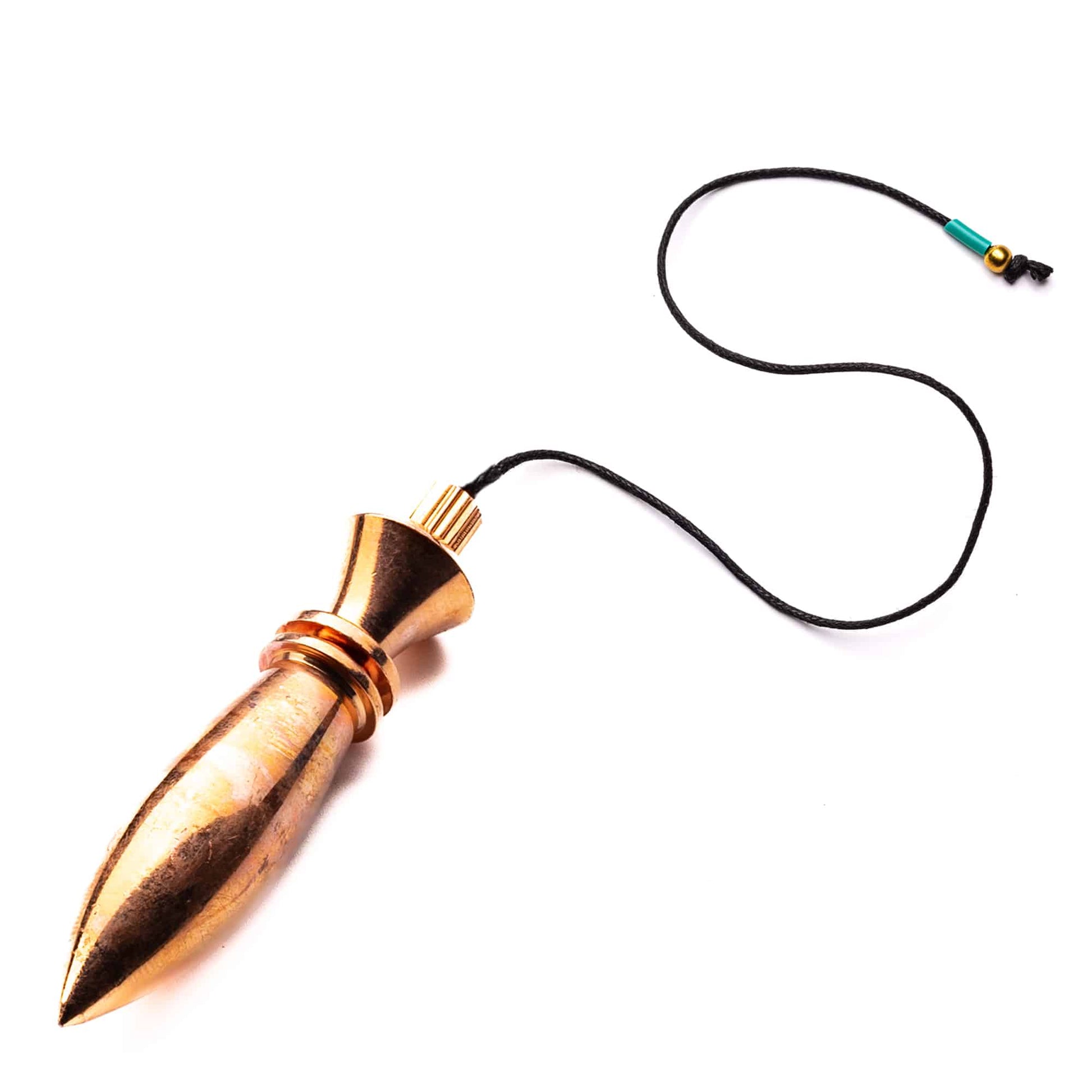 copper plated deluxe brass dowsing pendulum vastu