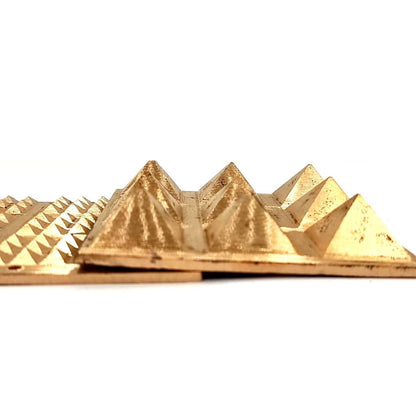 copper pyramid vastu centra plate and energy plate