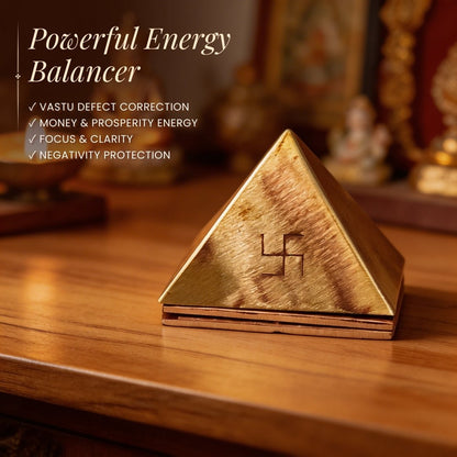 Copper Pyramid 100x Poweful Vastu Remedies for Positive Vaastu Energy Vibrations at Home, Office, Factory, Plot - plusvalueindia