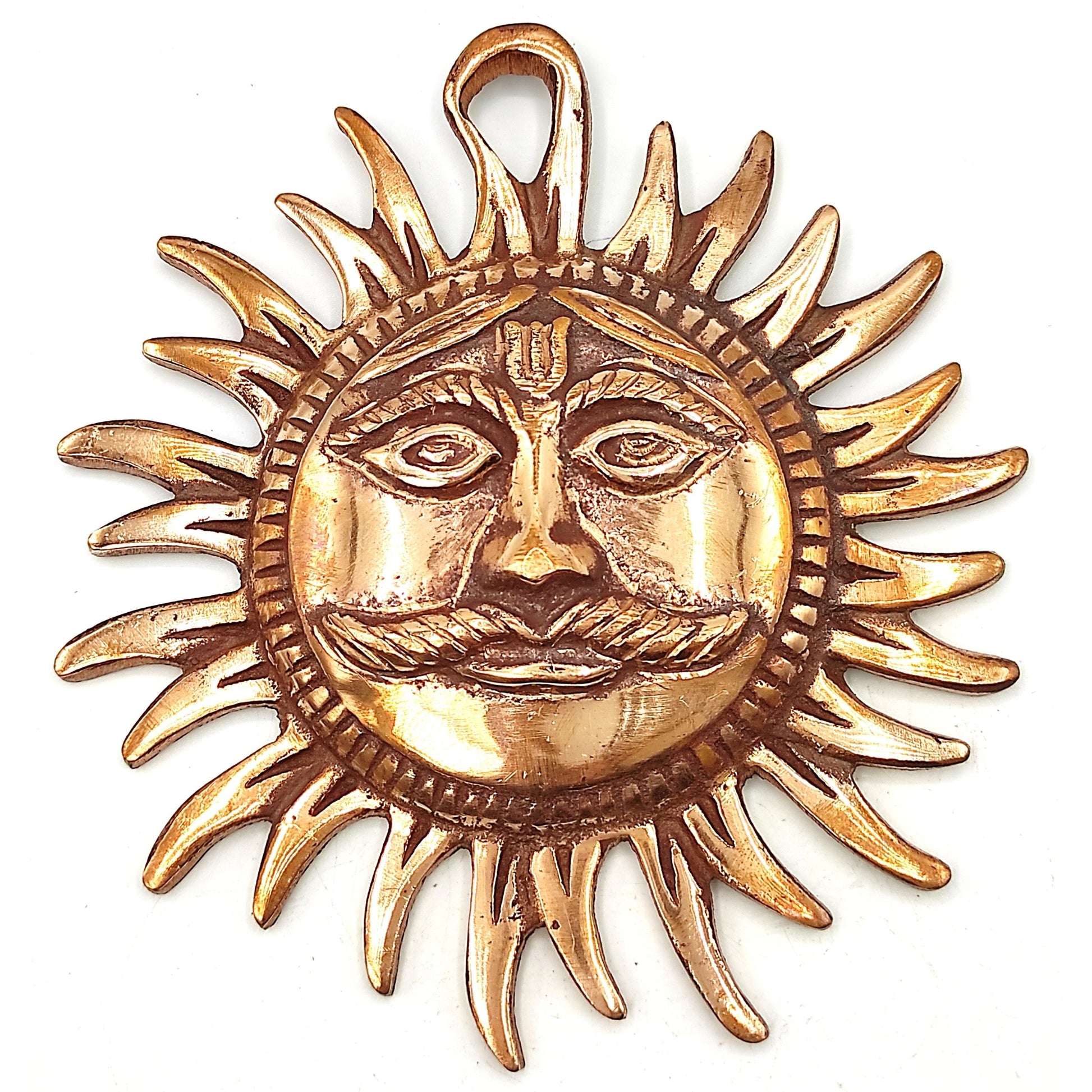 copper vastu sun surya idol