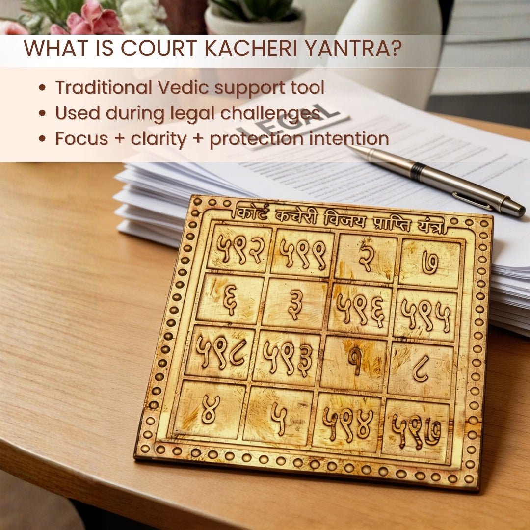 Court Kacheri Vijay Prapti Yantra with attractive box - plusvalueindia