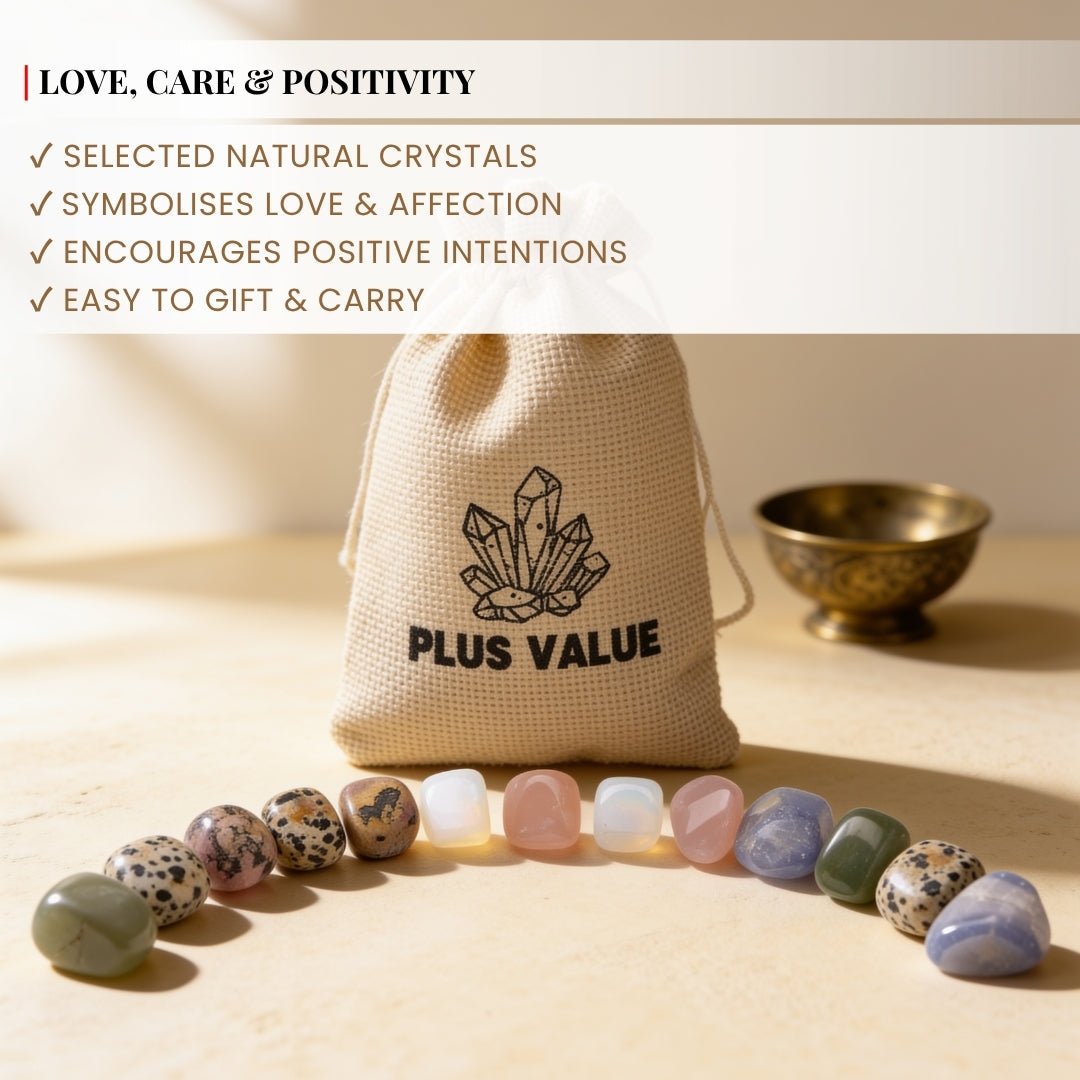 Natural Rhodonite tumbled stone for relationship harmony, mutual trust, and compassion