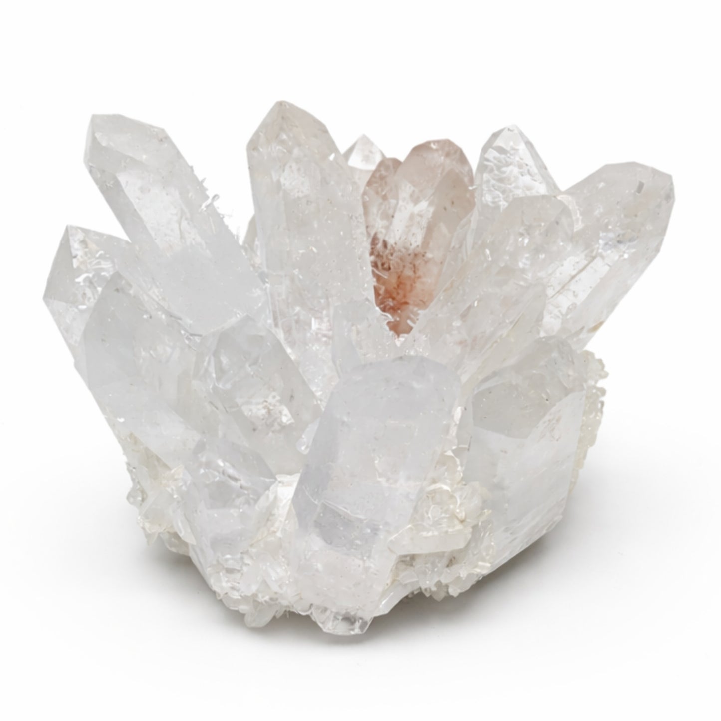 Clear Quartz Crystal Cluster Geode For Positive Energy, Vastu Defects