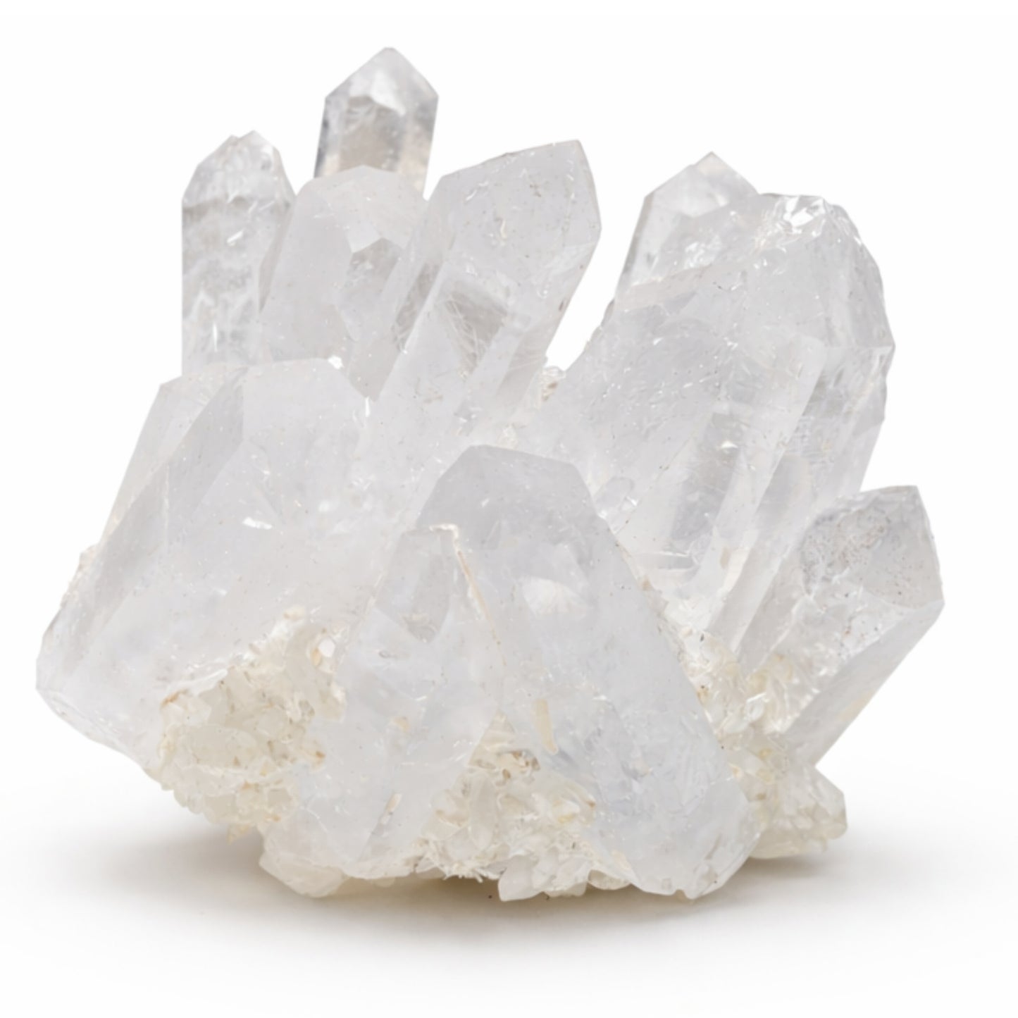 Clear Quartz Crystal Cluster Geode For Positive Energy, Vastu Defects