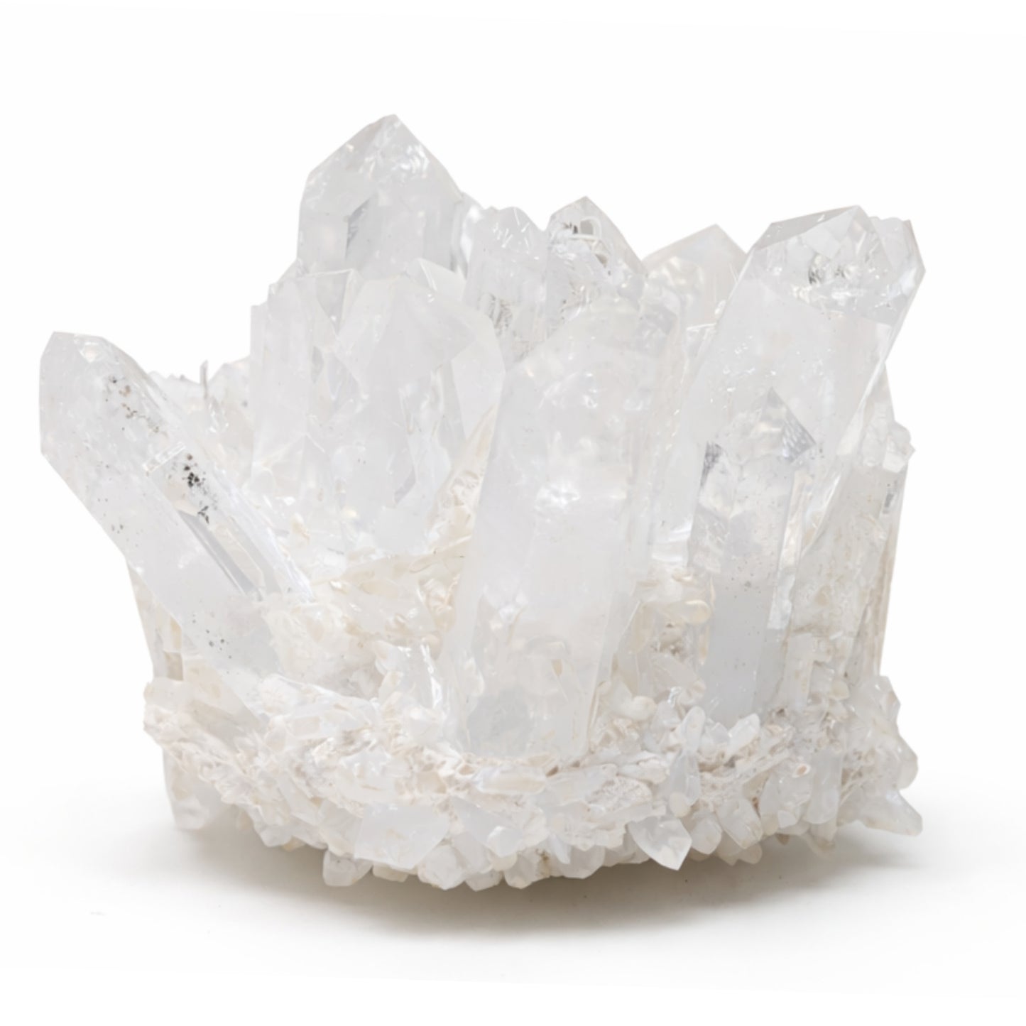 Clear Quartz Crystal Cluster Geode For Positive Energy, Vastu Defects