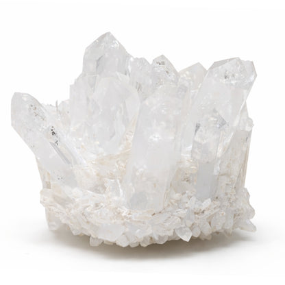 Clear Quartz Crystal Cluster Geode For Positive Energy, Vastu Defects
