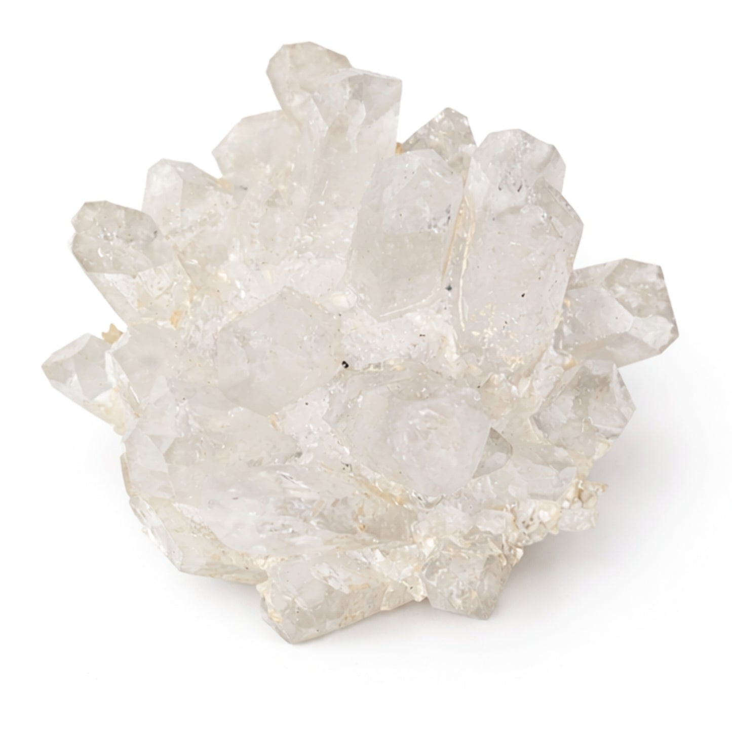 Clear Quartz Crystal Cluster Geode For Positive Energy, Vastu Defects