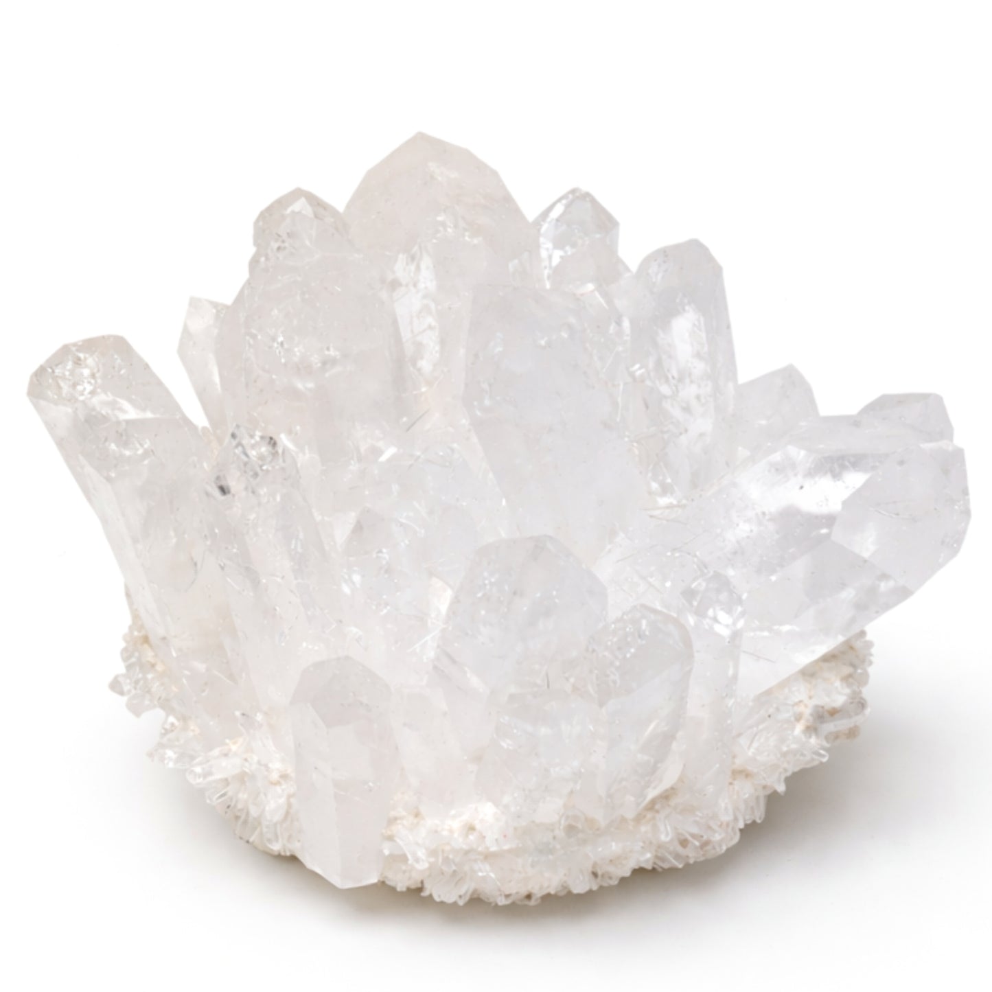 Clear Quartz Crystal Cluster Geode For Positive Energy, Vastu Defects