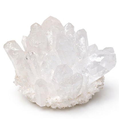 Clear Quartz Crystal Cluster Geode For Positive Energy, Vastu Defects