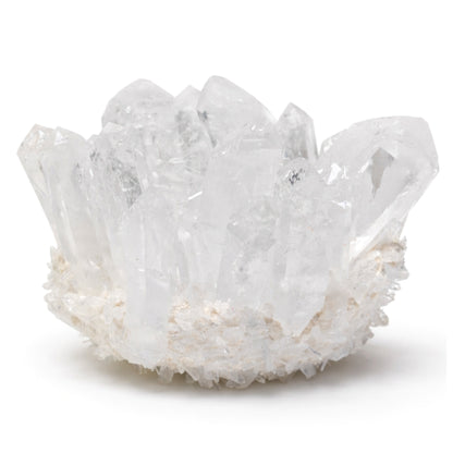 Clear Quartz Crystal Cluster Geode For Positive Energy, Vastu Defects