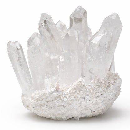Clear Quartz Crystal Cluster Geode For Positive Energy, Vastu Defects