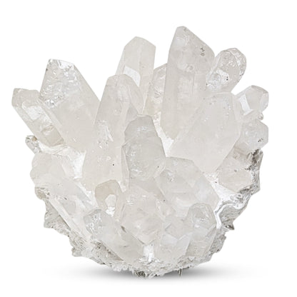 Clear Quartz Crystal Cluster Geode For Positive Energy, Vastu Defects