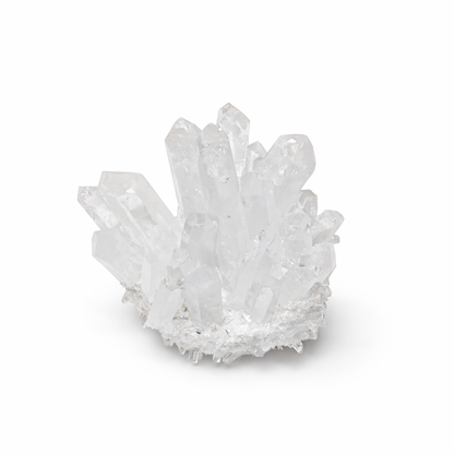 Clear Quartz Crystal Cluster Geode For Positive Energy, Vastu Defects