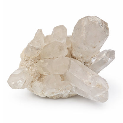 Clear Quartz Crystal Cluster Geode For Positive Energy, Vastu Defects