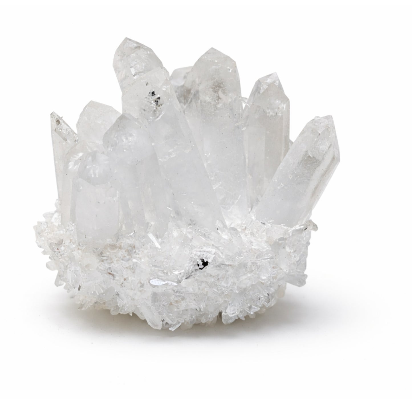 Clear Quartz Crystal Cluster Geode For Positive Energy, Vastu Defects