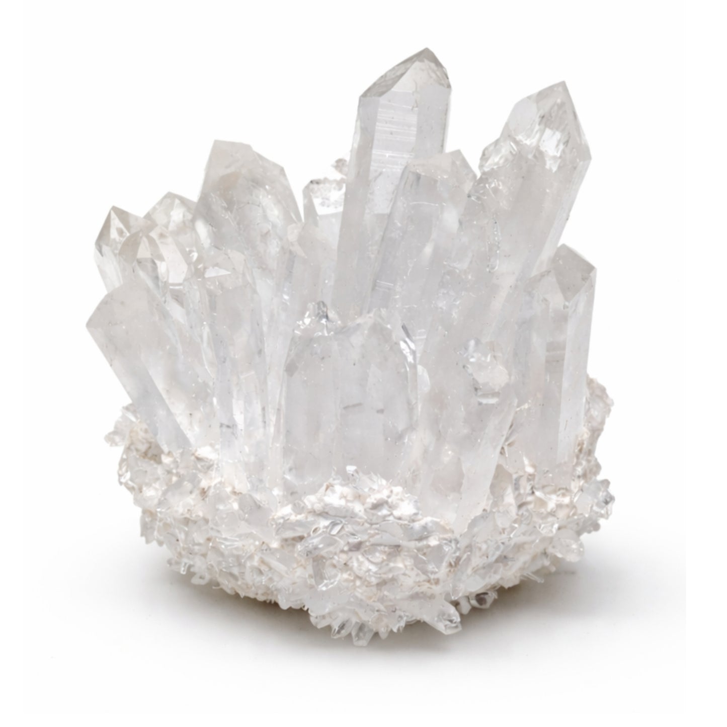 Clear Quartz Crystal Cluster Geode For Positive Energy, Vastu Defects