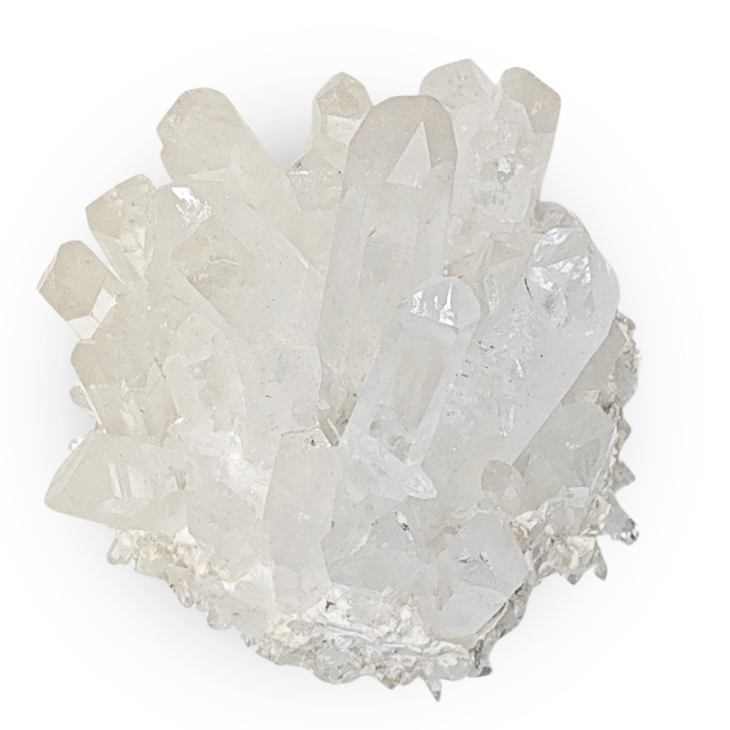 Clear Quartz Crystal Cluster Geode For Positive Energy, Vastu Defects