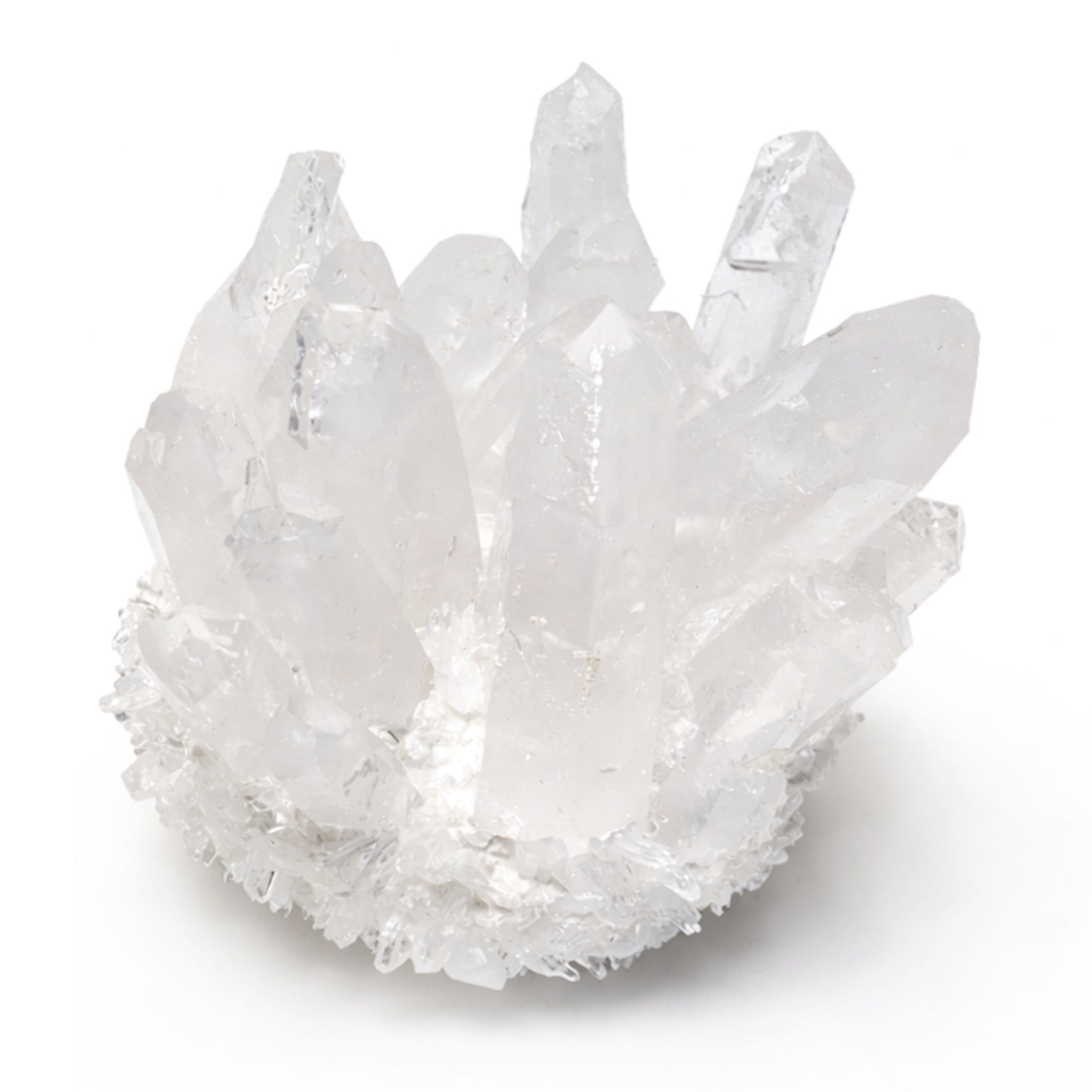 Clear Quartz Crystal Cluster Geode For Positive Energy, Vastu Defects