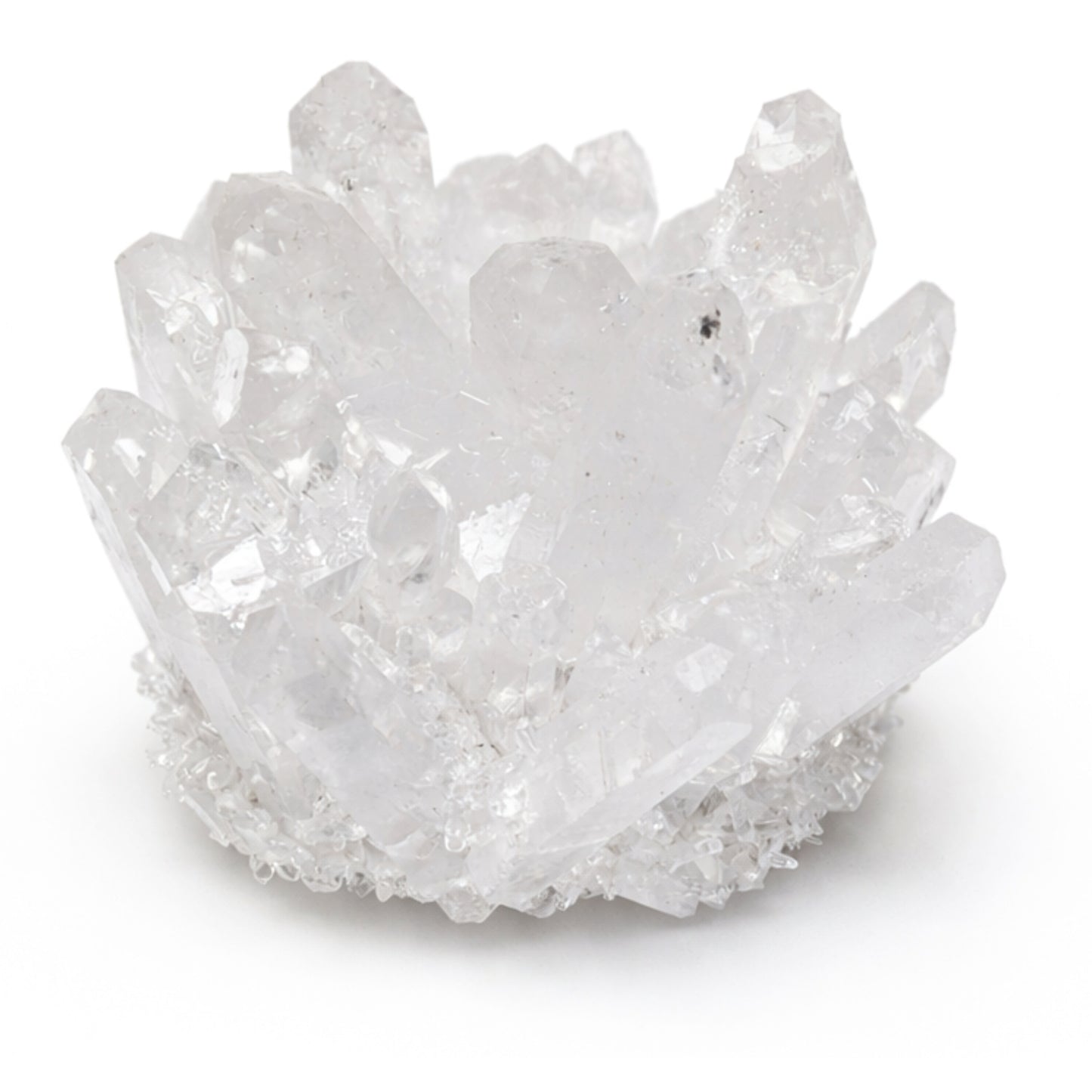 Clear Quartz Crystal Cluster Geode For Positive Energy, Vastu Defects