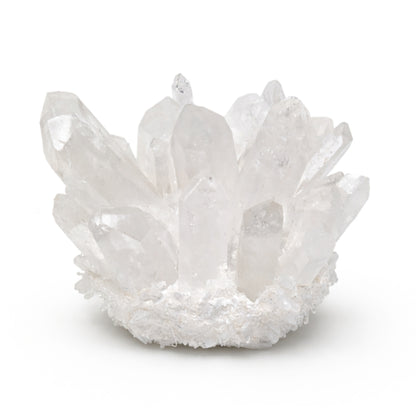 Clear Quartz Crystal Cluster Geode For Positive Energy, Vastu Defects