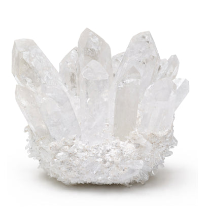 Clear Quartz Crystal Cluster Geode For Positive Energy, Vastu Defects